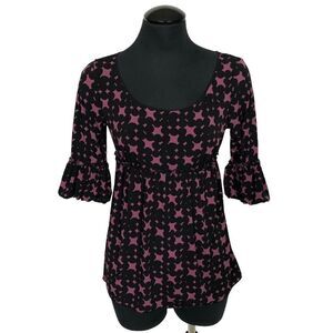 Studio M Empire Waist Babydoll Blouse - Women’s S‎